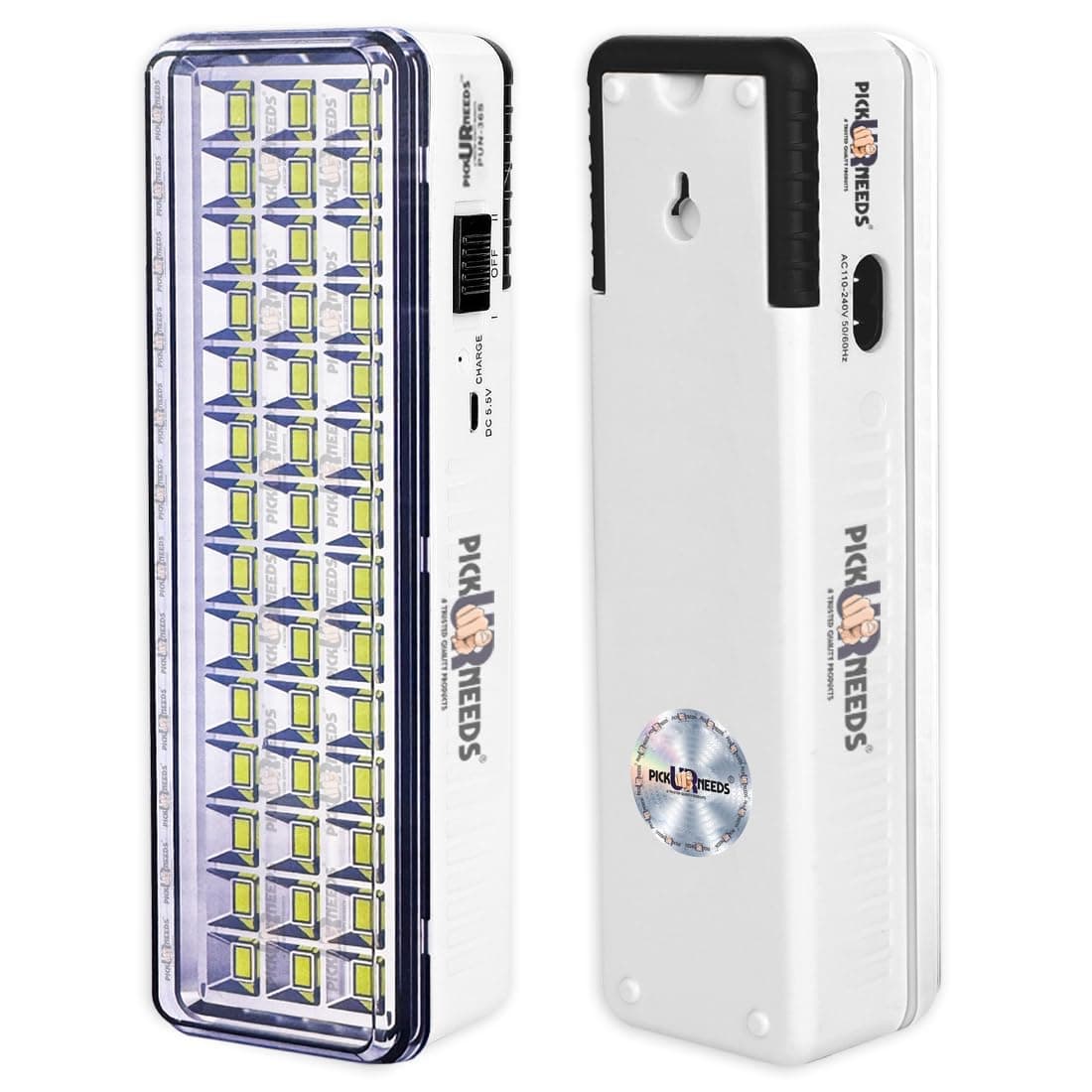 ضوء ليد طوارئ 42 SMD قابل للشحن
