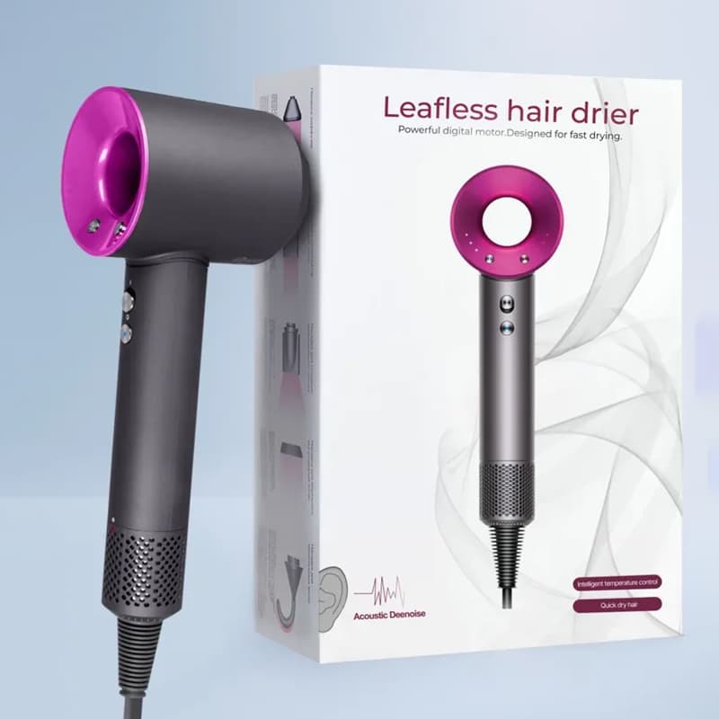 Leafless Hair Dryer with Digital Motor
